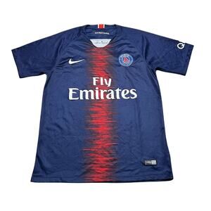 NIKE PARIS SAINT-GERMAIN HOME STADIUM JERSEY 18/19 Mens size M sport - soccer